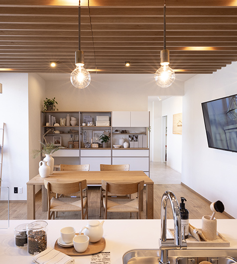 リフォーム後の暮らしを体感できるショールーム