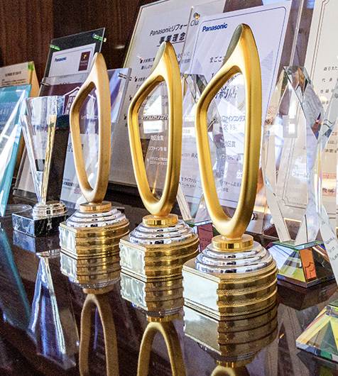 豊富な受賞歴が実証するクリエイティビティの高さ