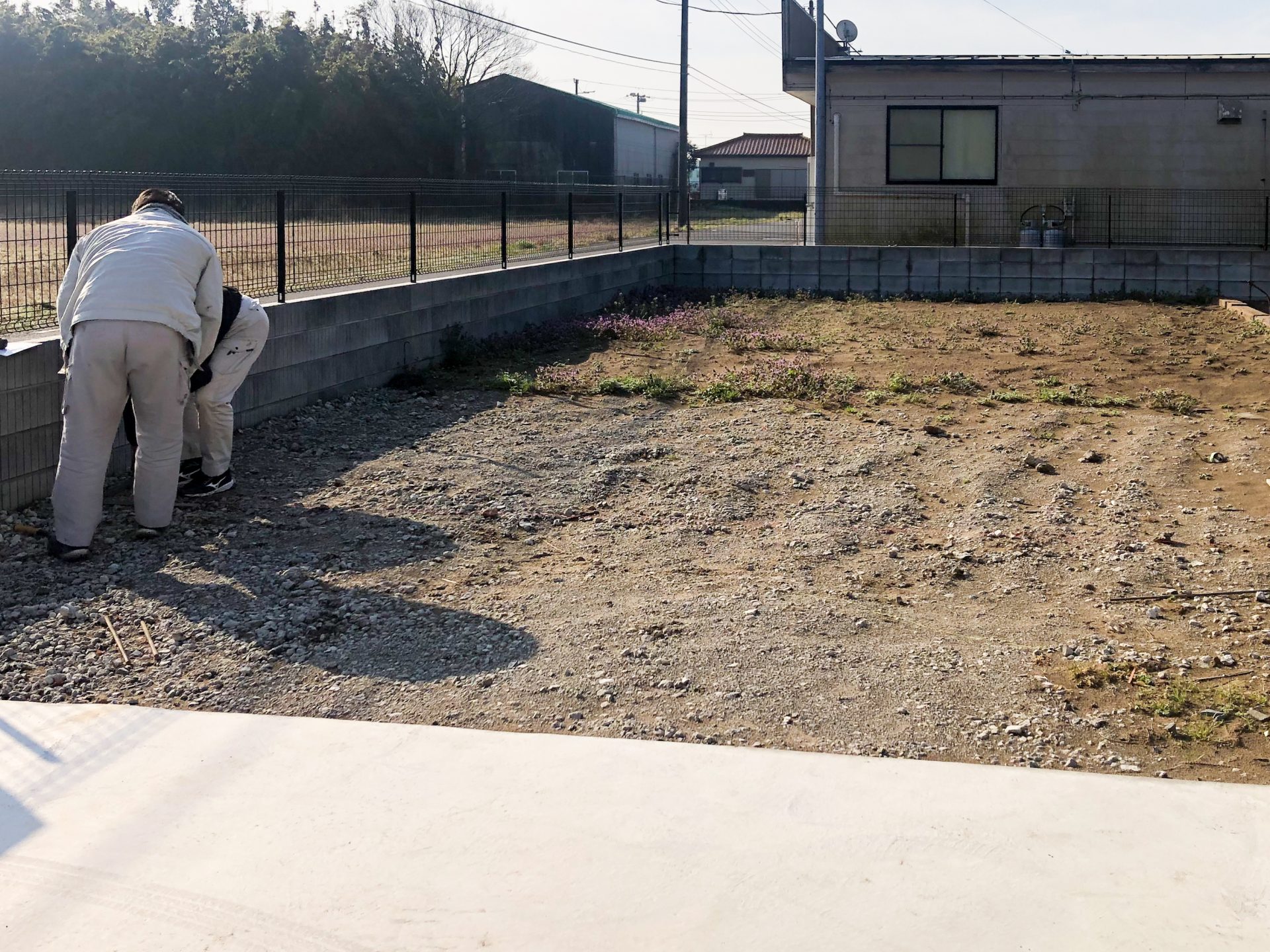 【現場レポ】コンクリ打設作業【カーポート】 | 現場リポート